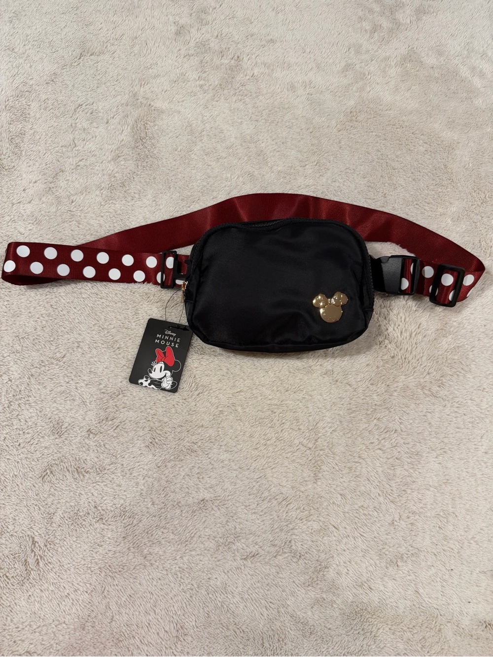 NWT disney minnie mouse fanny pack bag